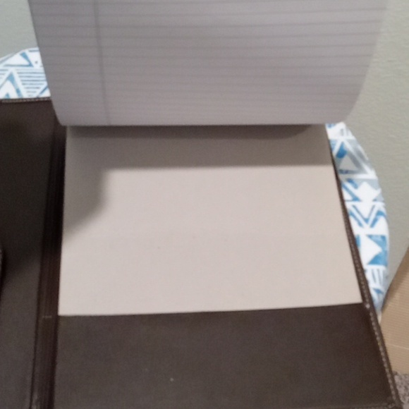 Brown Faux Leather Binder - Picture 6 of 8